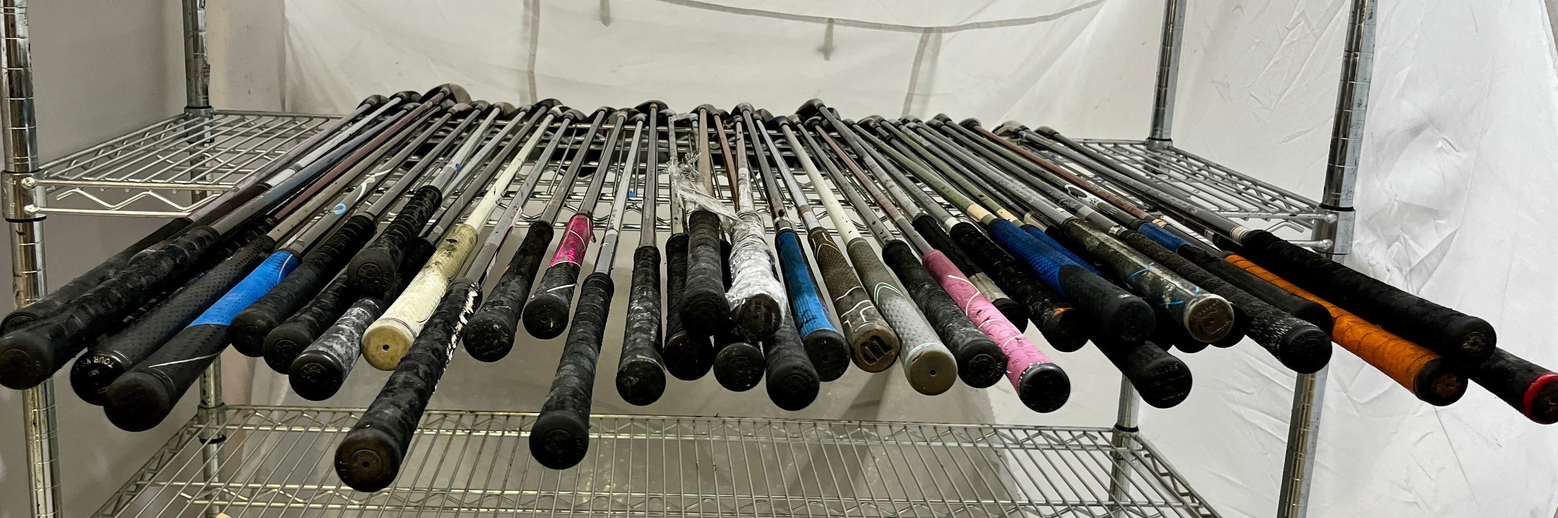 Wholesale Lot of 40 Golf Clubs - Mixed Woods & Hybrids-Next Round