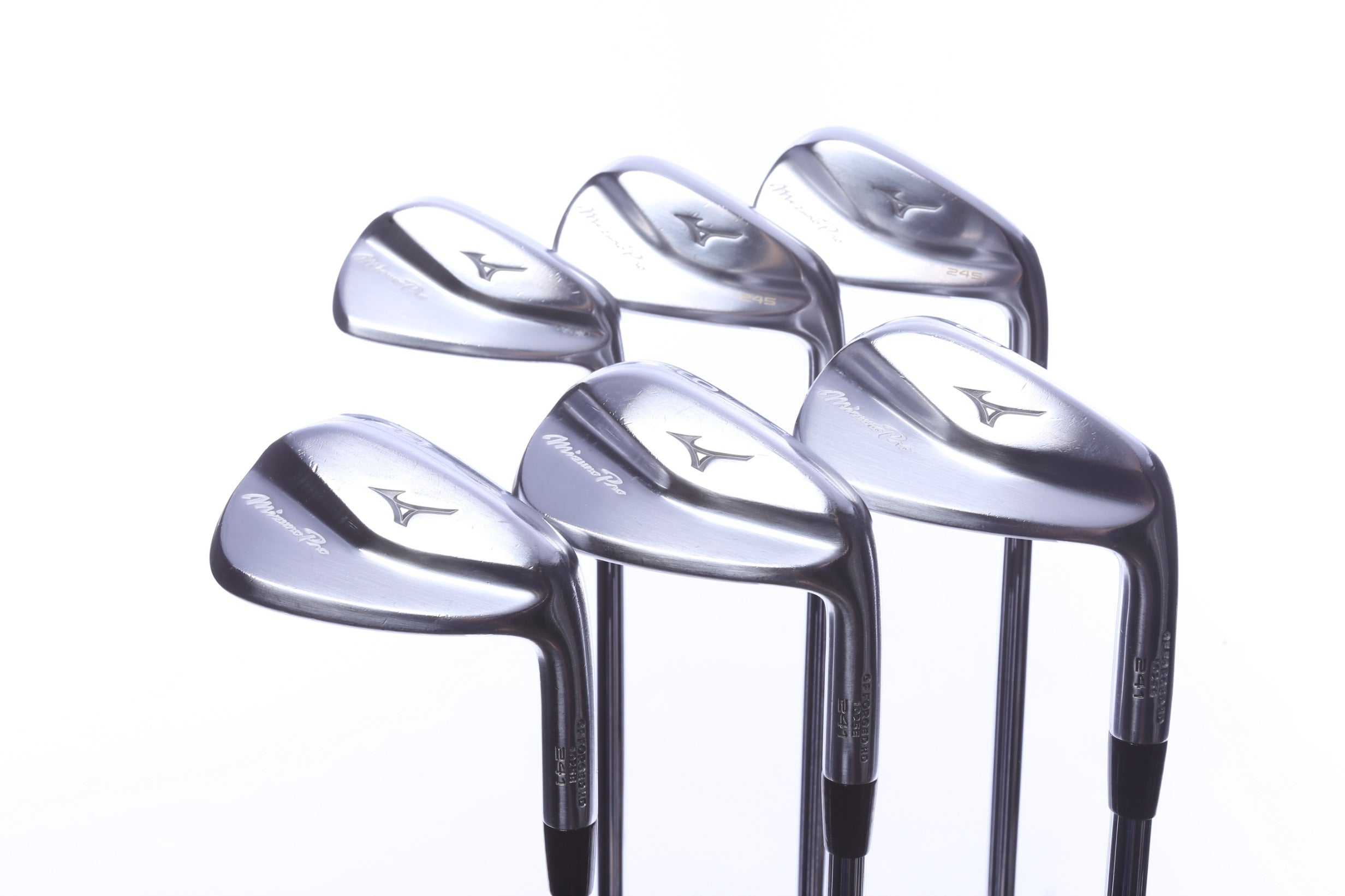 Used Mizuno Pro 241 Iron Set - Right-Handed - 5-PW - Extra Stiff Flex-Next Round