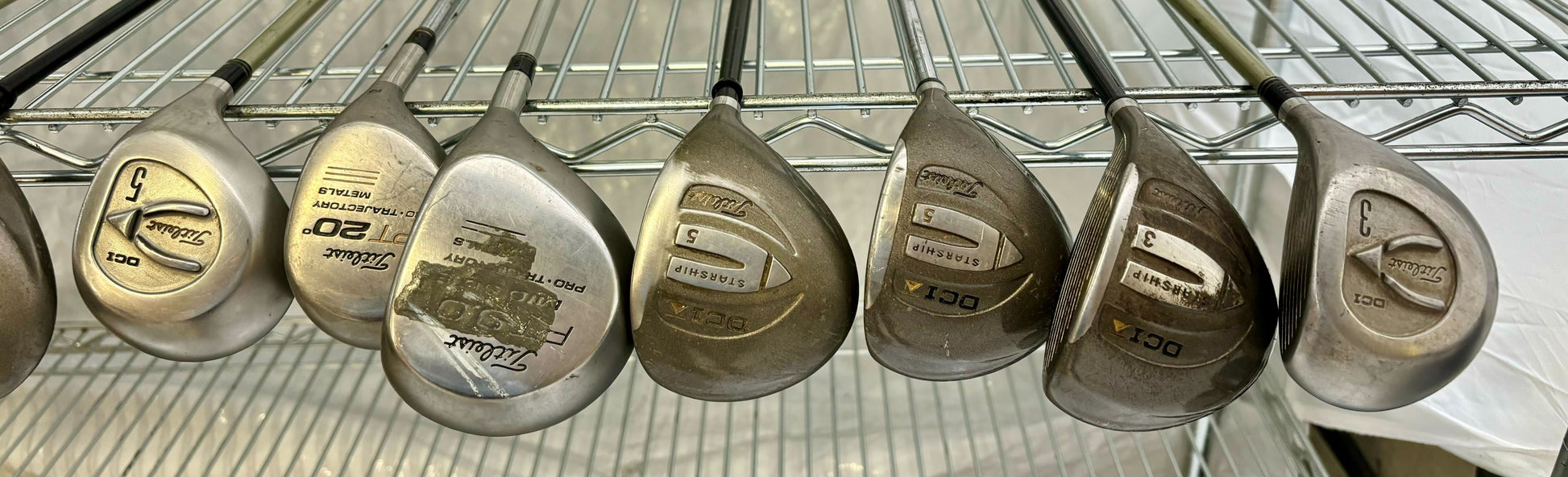 Wholesale Lot of 30 Golf Clubs - Titleist Fairway Woods-Next Round