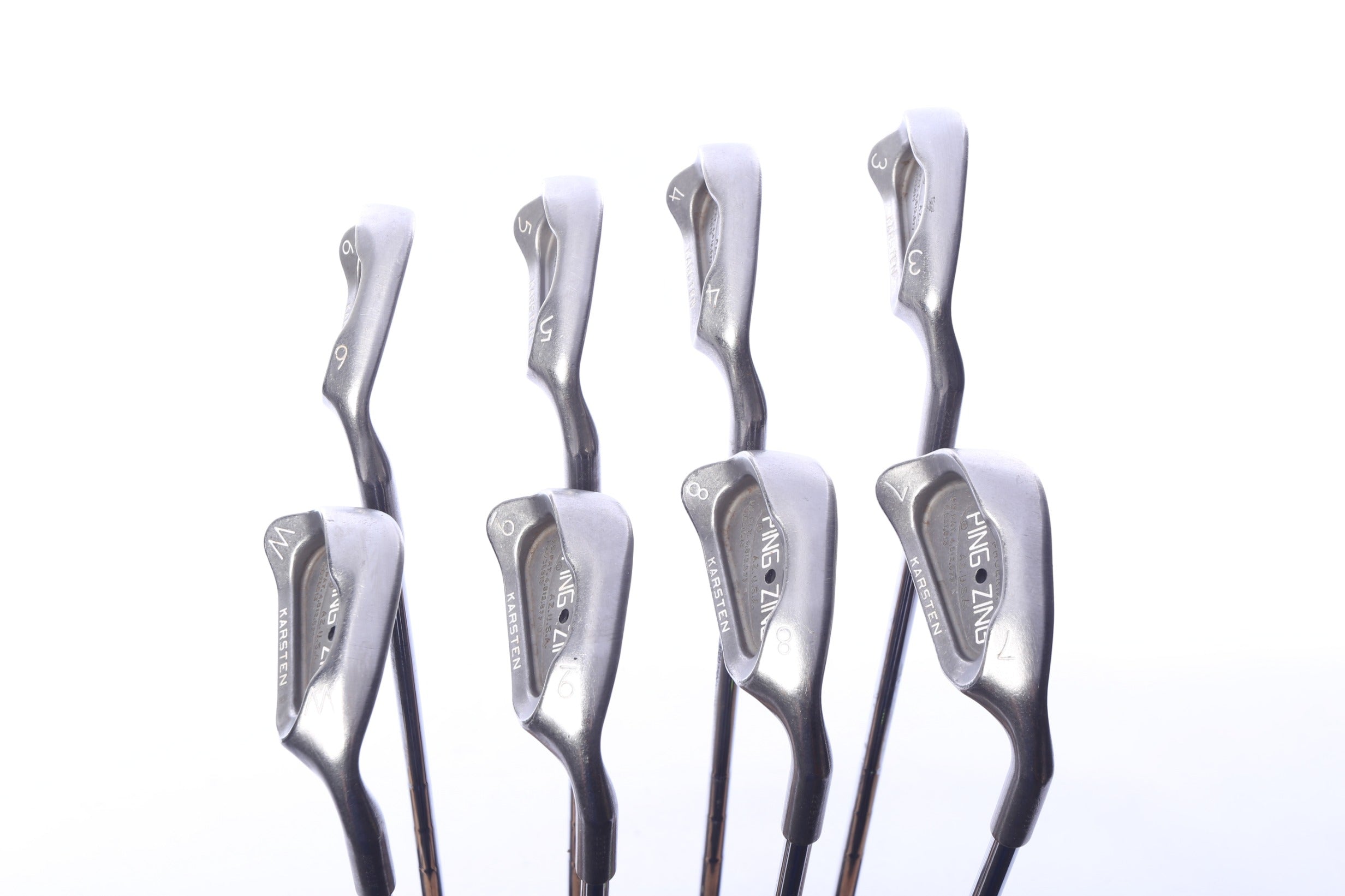 Used Ping Zing Iron Set - Right-Handed - 3-PW - Stiff Flex