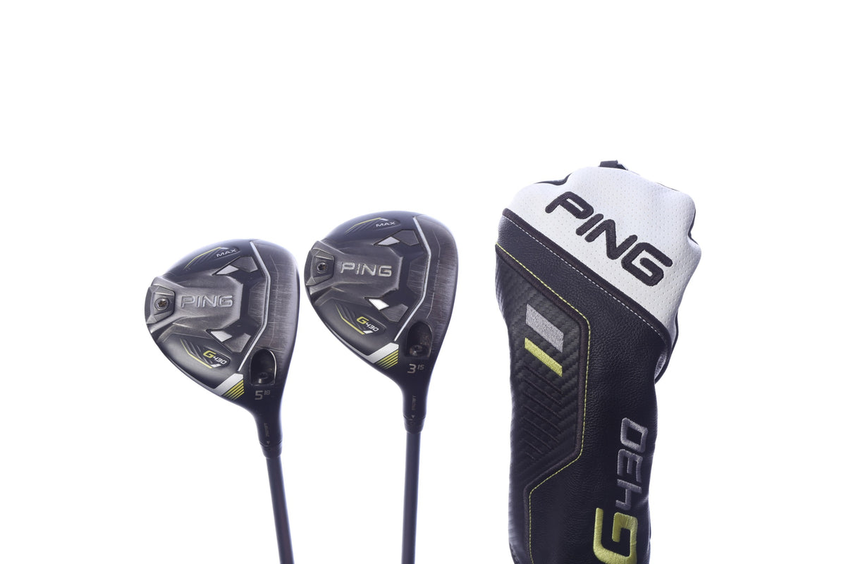 Used Ping G430 MAX Wood Set - Right-Handed - 3W, 5W - Stiff Flex-Next Round