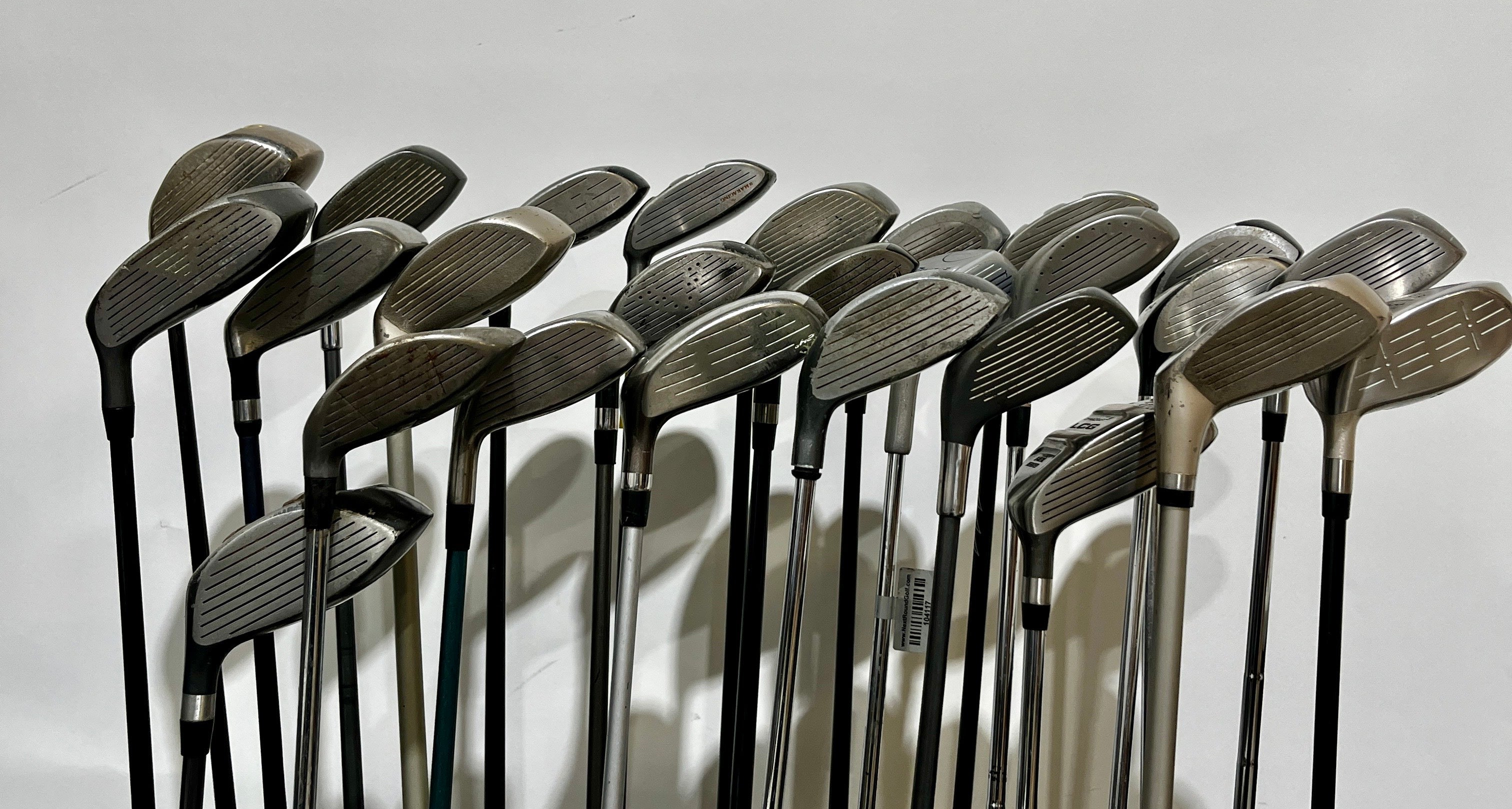 Wholesale Lot of 25 Golf Clubs -Right-Handed - Assorted Fairway Woods-Next Round