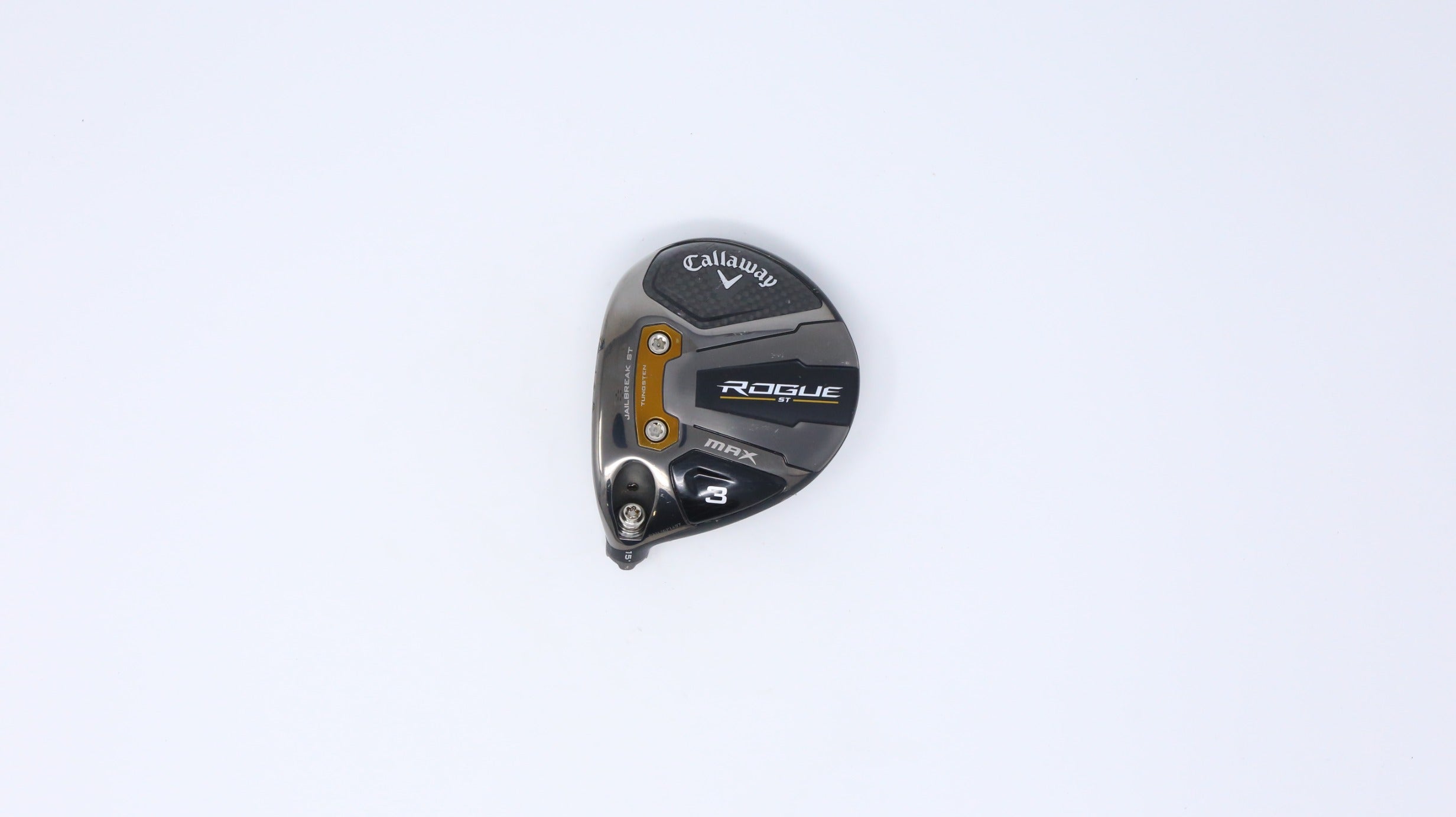 Used Callaway Rogue ST MAX 3-Wood - HEAD ONLY - Left-Handed - 15 Degrees-Next Round