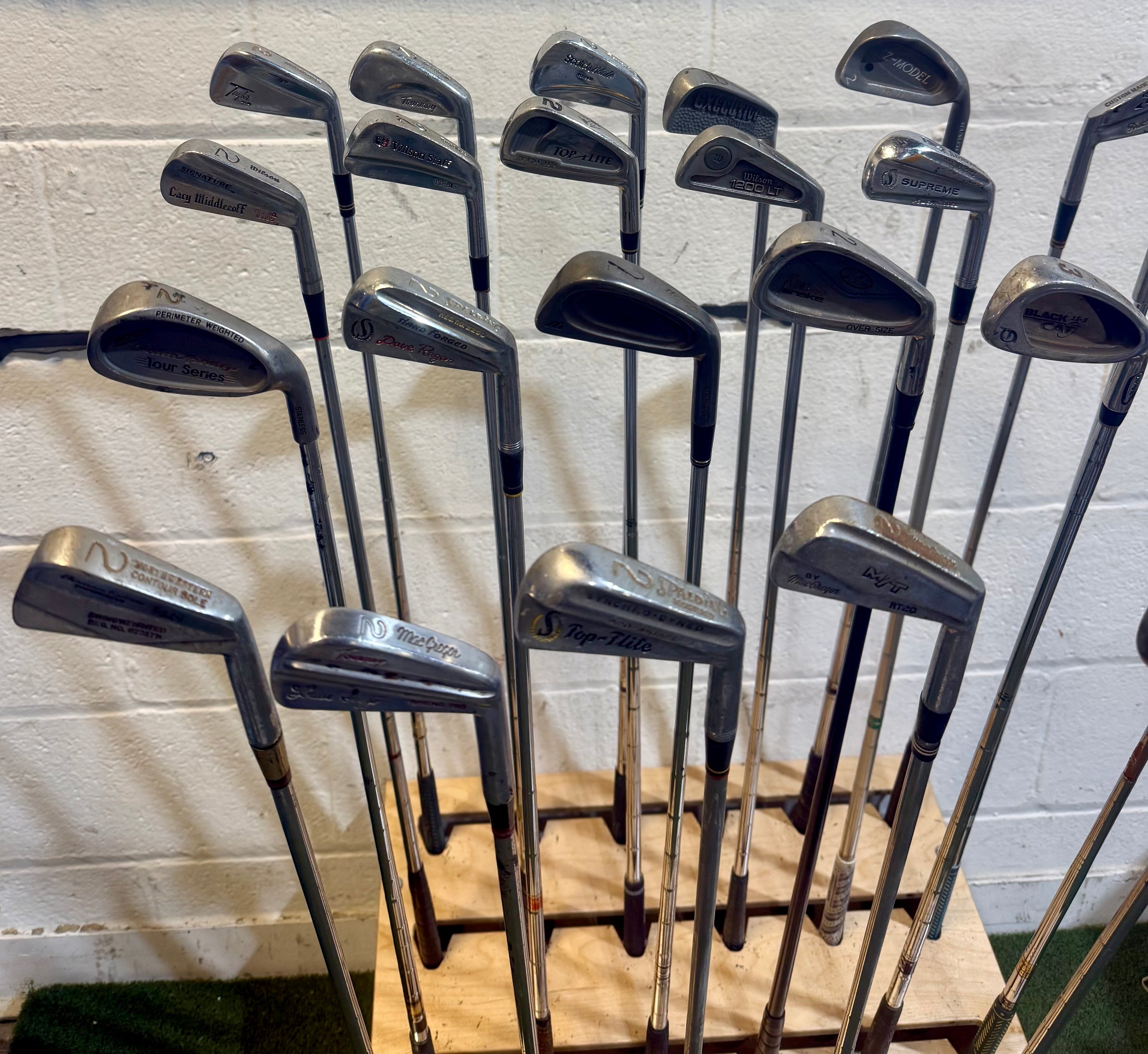 Wholesale Lot of 45 Golf Clubs - Assorted Single Irons-Next Round