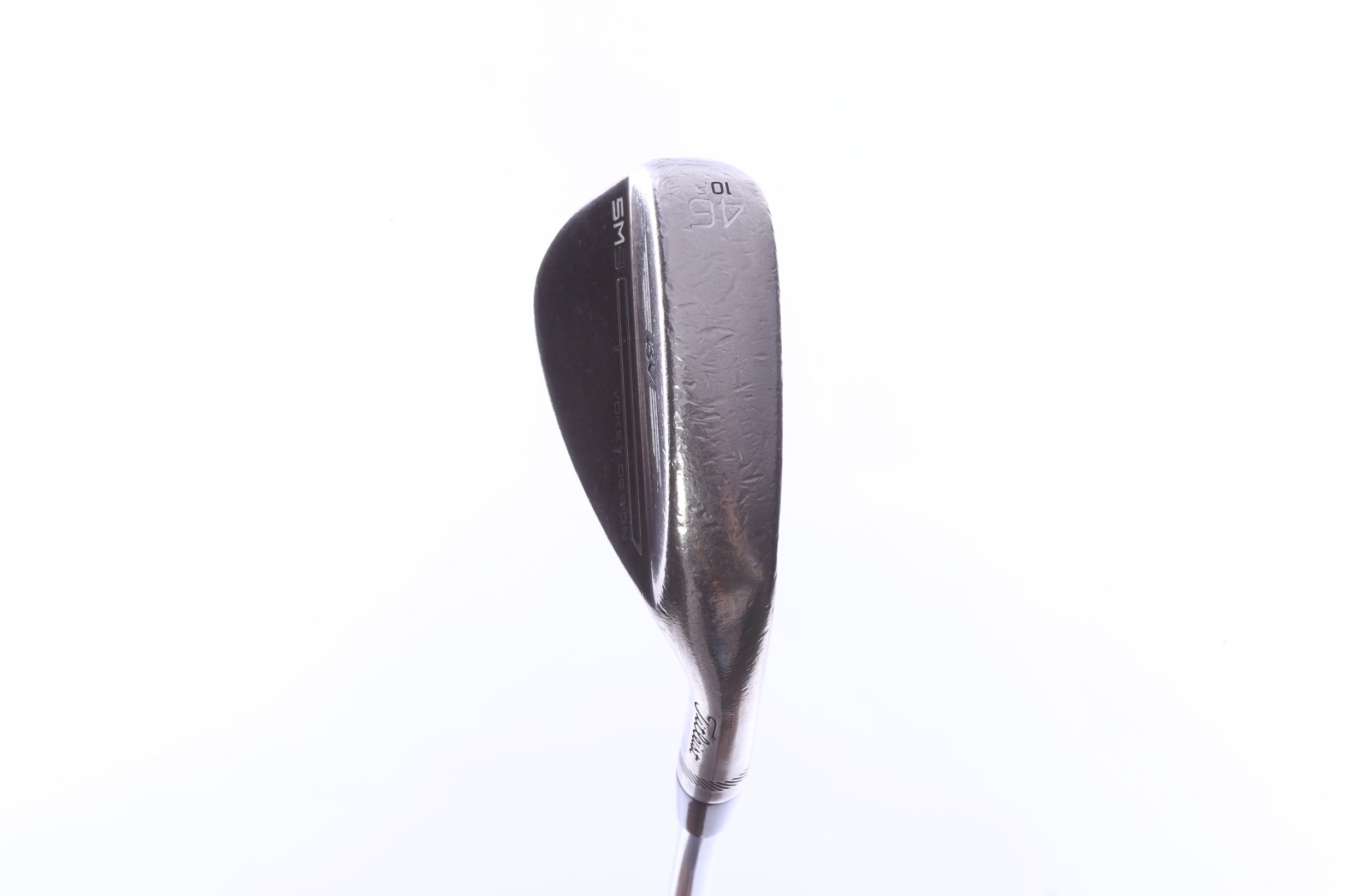 Used Titleist Vokey SM9 Brushed Steel Pitching Wedge - Right-Handed - 46 Degrees - Wedge Flex-Next Round