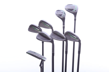 Used Ping Prodi G Kids Set - Right-Handed - FW, HY, 6i, 8i, PW, GW, SW, Putter - Junior Flex