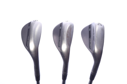 Used Titleist Vokey SM10 Nickel Wedge Set - Right-Handed - 52*, 56*, 60* - Stiff Flex