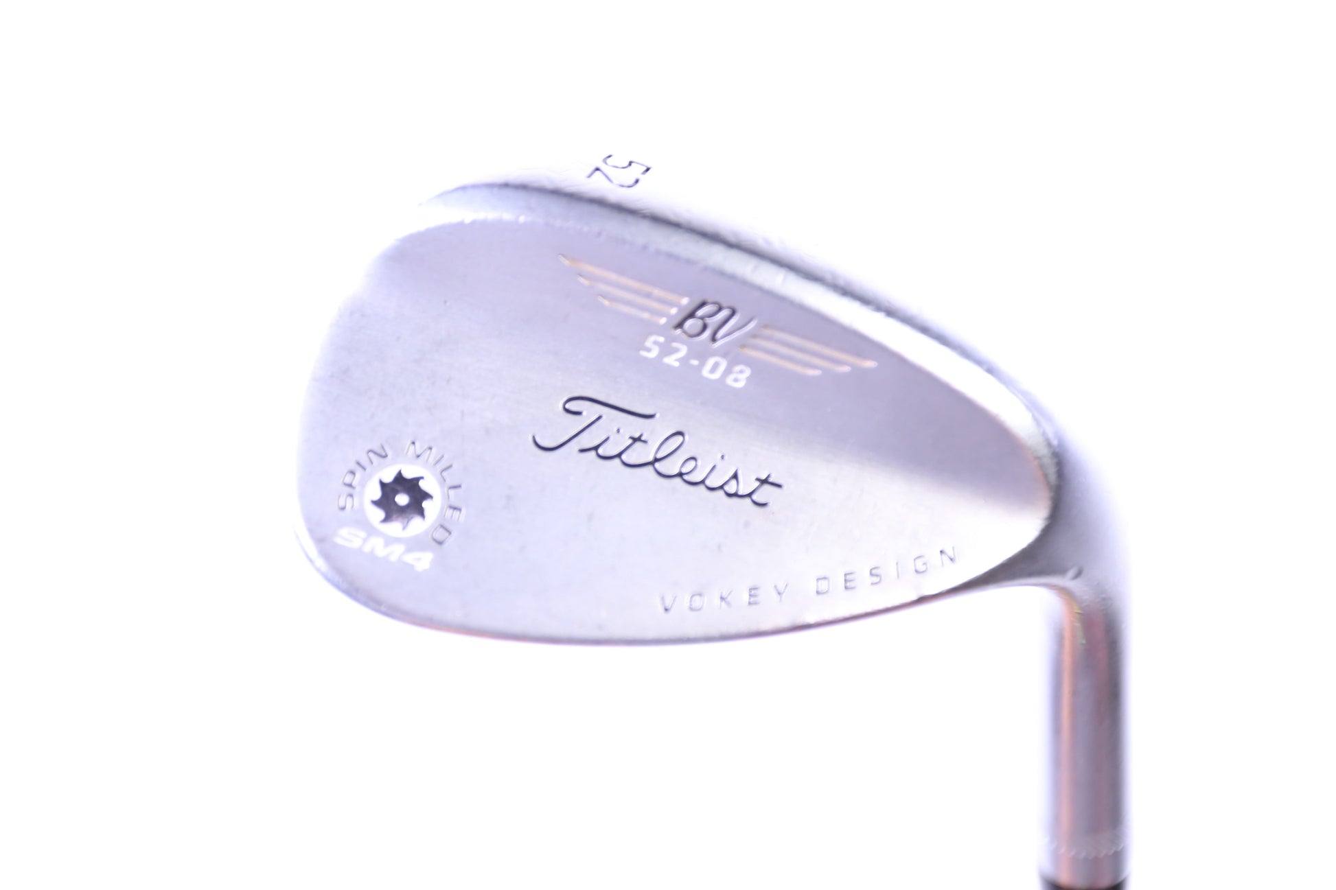 Used Titleist Vokey SM4 Tour Chrome Gap Wedge - Right-Handed - 52 Degrees - Wedge Flex-Next Round