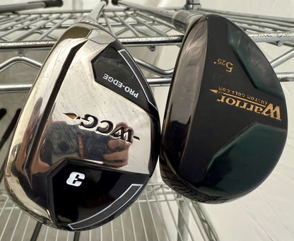 Wholesale Lot of 30 Warrior Hybrids & Fairway Woods-Next Round