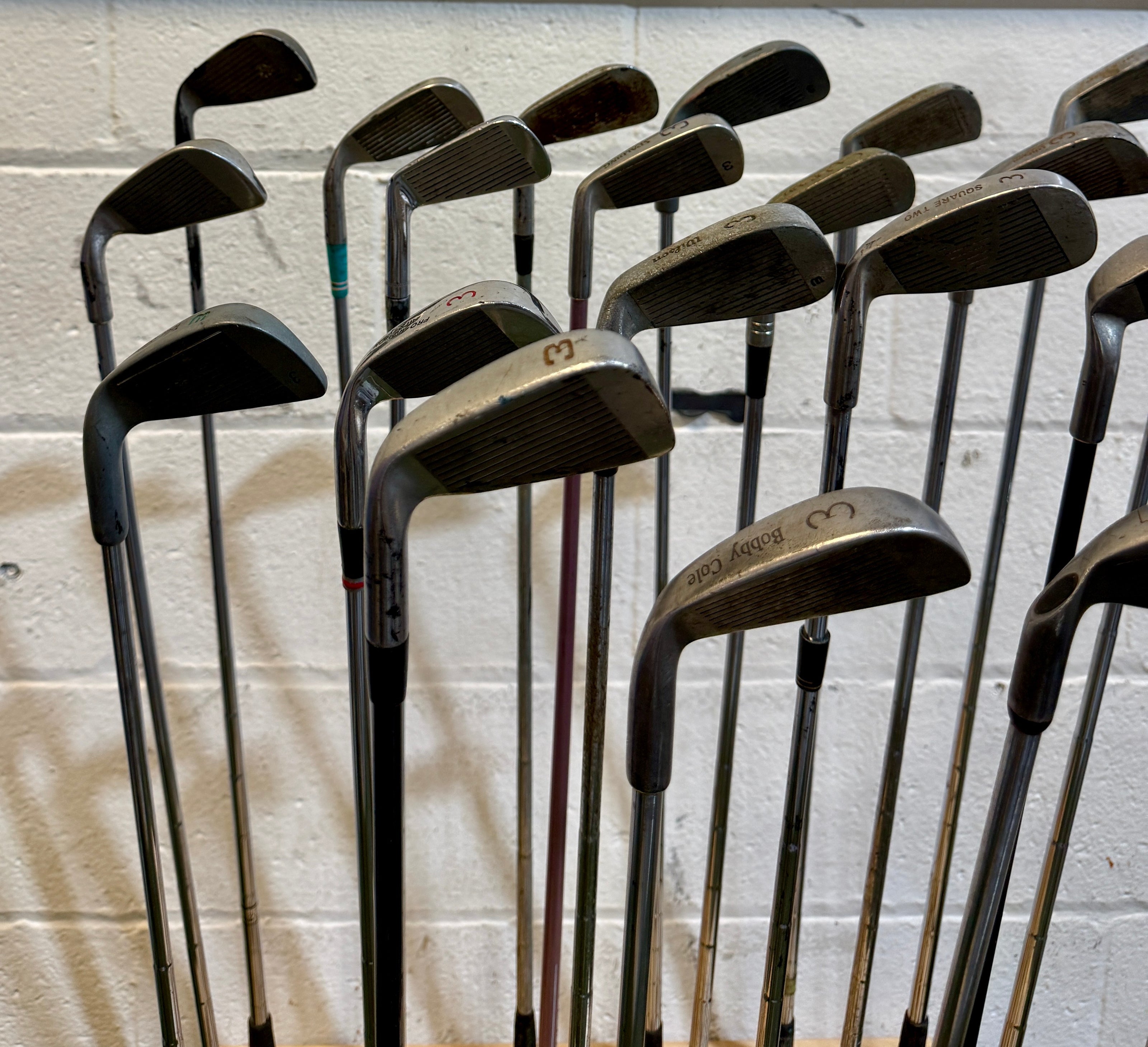 Wholesale Lot of 45 Golf Clubs - Assorted Single Irons-Next Round
