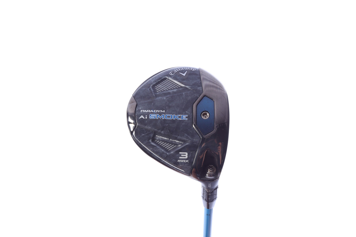 Used Callaway Paradym Ai Smoke MAX 3-Wood - Right-Handed - 15 Degrees - Stiff Flex