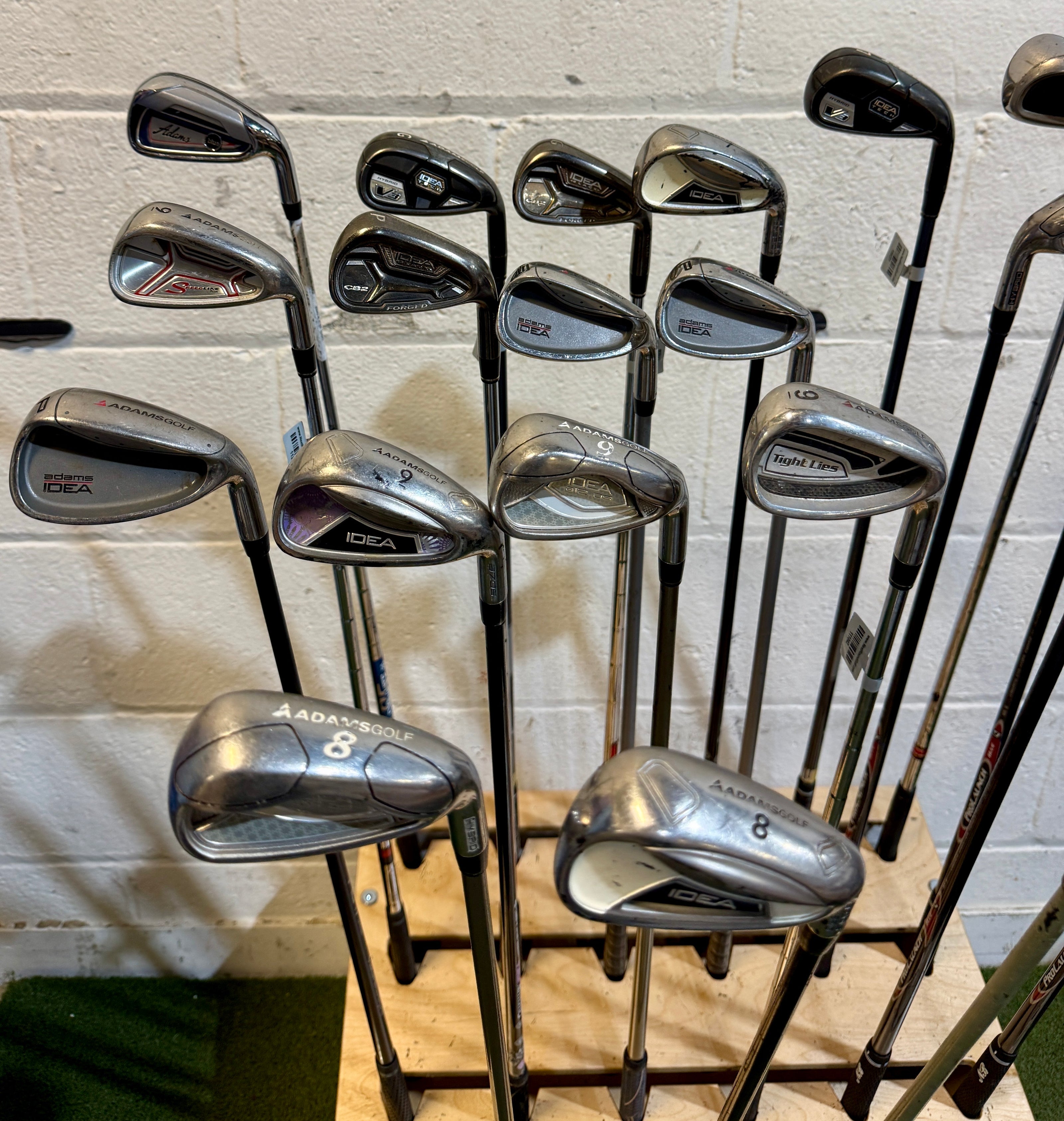 Wholesale Lot of 45 Golf Clubs - Adams Single Irons-Next Round