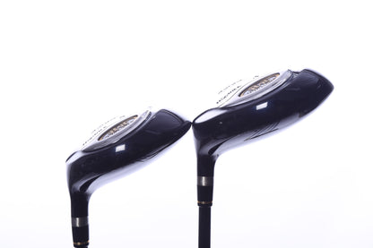 Used Honma Twin Marks 420RF Titanium Gold Crown Wood Set - Left-Handed - 3W, 5W - Regular Flex-Next Round