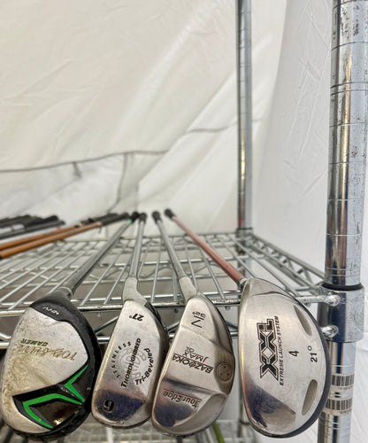 Wholesale Lot 50 Golf Clubs - Assorted Hybrids-Next Round
