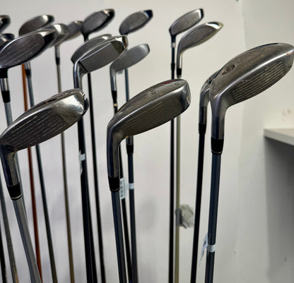 Wholesale Lot of 24 Adams Hybrids and Fairway Woods.-Next Round