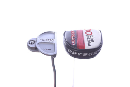 Used Odyssey White Hot OG 2 Ball Stroke Lab Putter - Right-Handed - 34 in - Mallet