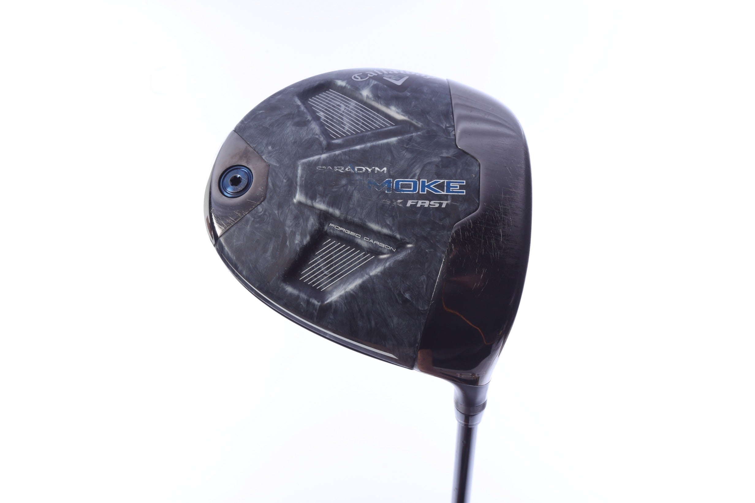 Used Callaway Paradym Ai Smoke MAX Fast Driver - 12 Degrees - Seniors Flex Mitsubishi Tensei Blue - Right-Handed