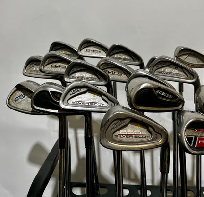 Wholesale Lot of 50 Golf Clubs - Assorted Single Irons and Wedges. Tommy Armour-Next Round