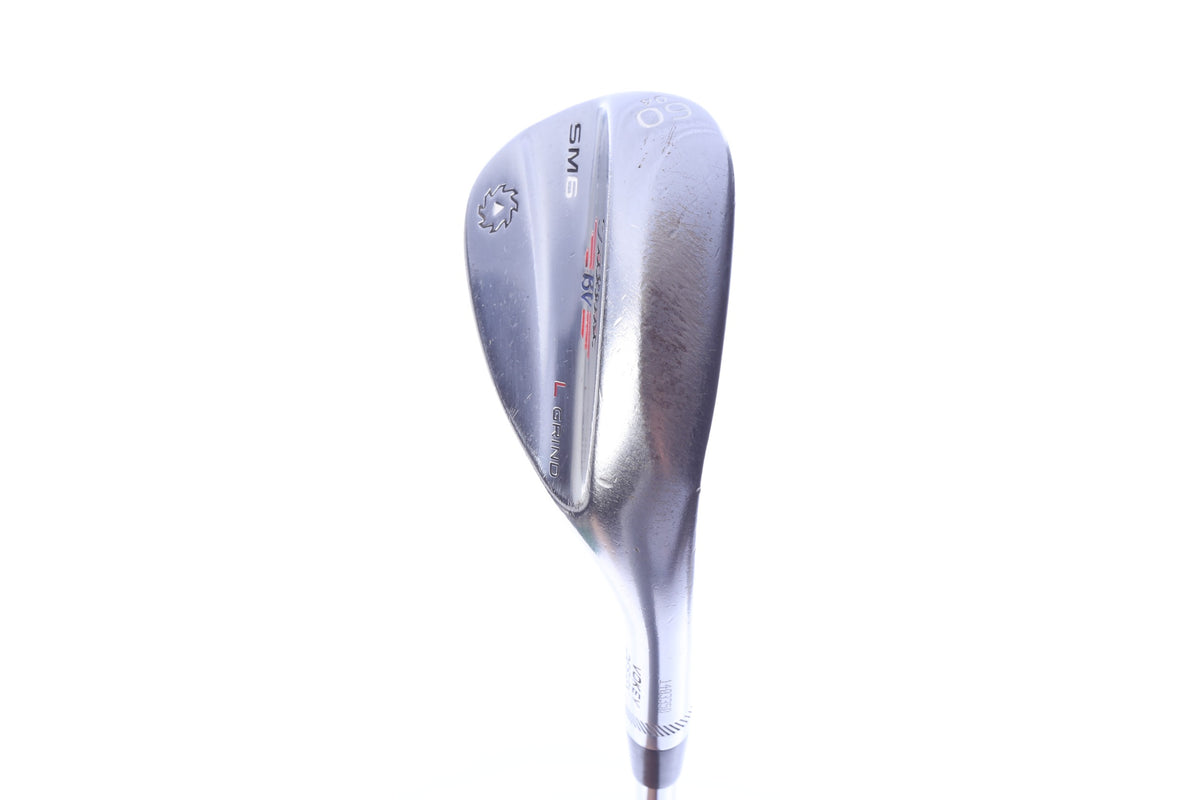 Used Titleist Vokey SM6 Tour Chrome Lob Wedge - Right-Handed - 60 Degrees - Wedge Flex