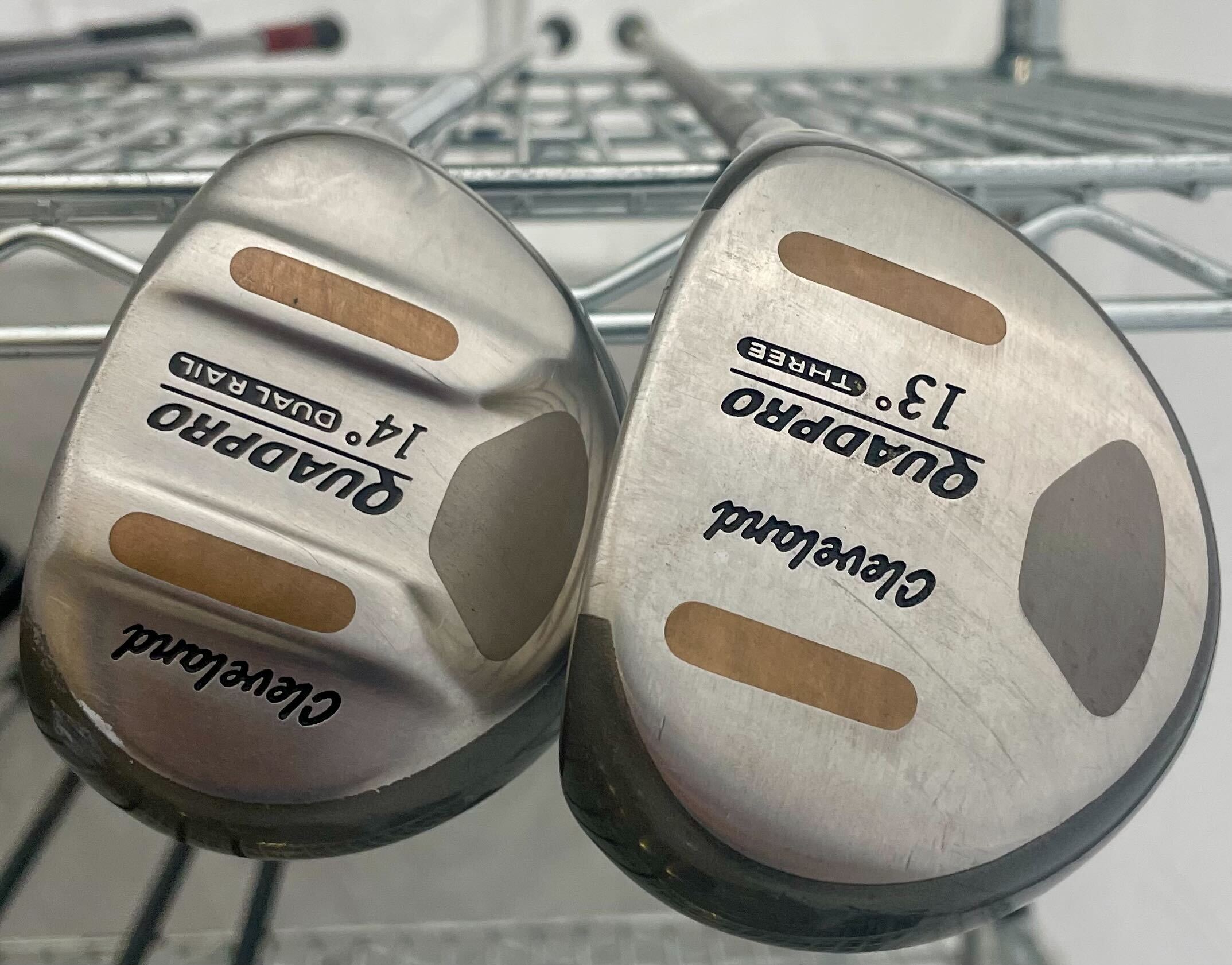 Wholesale Lot of 25 Golf Clubs - Cleveland Quadpro Fairway Woods-Next Round