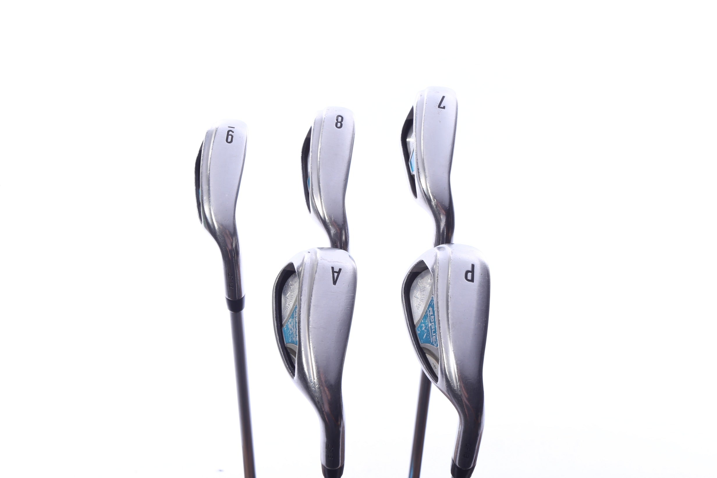 Used Callaway Rogue Iron Set - Right-Handed - 7-PW, AW - Ladies Flex
