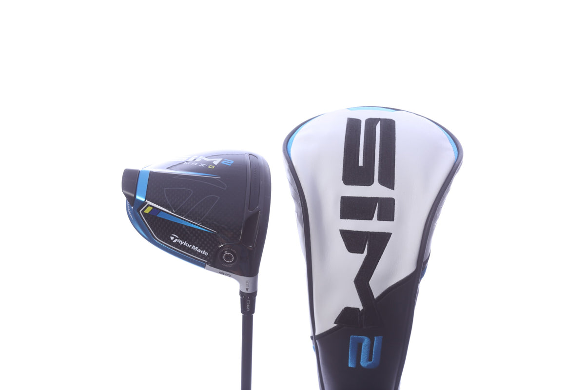 Used TaylorMade SIM2 MAX-D Driver - 9 Degrees - Stiff Flex Aldila Rogue Silver 110 MSI - Right-Handed-Next Round