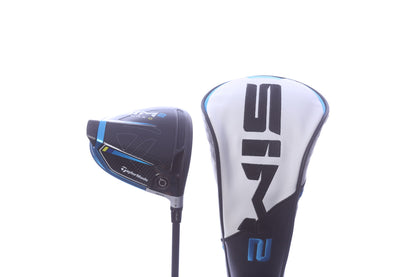 Used TaylorMade SIM2 MAX-D Driver - 9 Degrees - Stiff Flex Aldila Rogue Silver 110 MSI - Right-Handed-Next Round