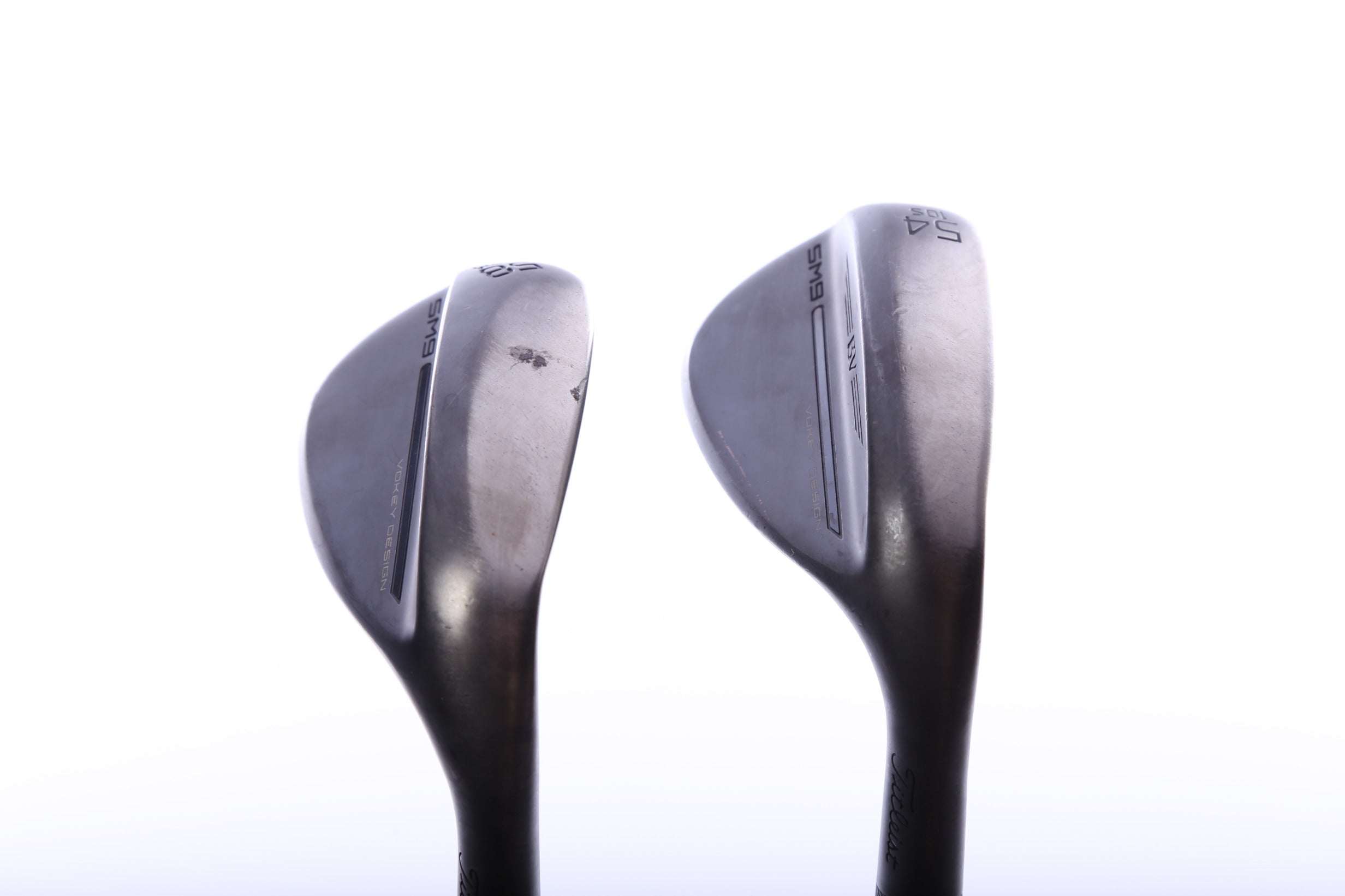 Used Titleist Vokey SM9 Jet Black Right-Handed Wedge Set