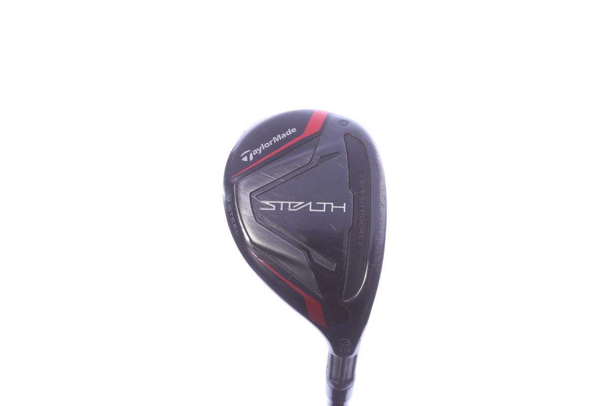 Used TaylorMade STEALTH Rescue 3H Hybrid - Right-Handed - 19 Degrees - Stiff Flex-Next Round