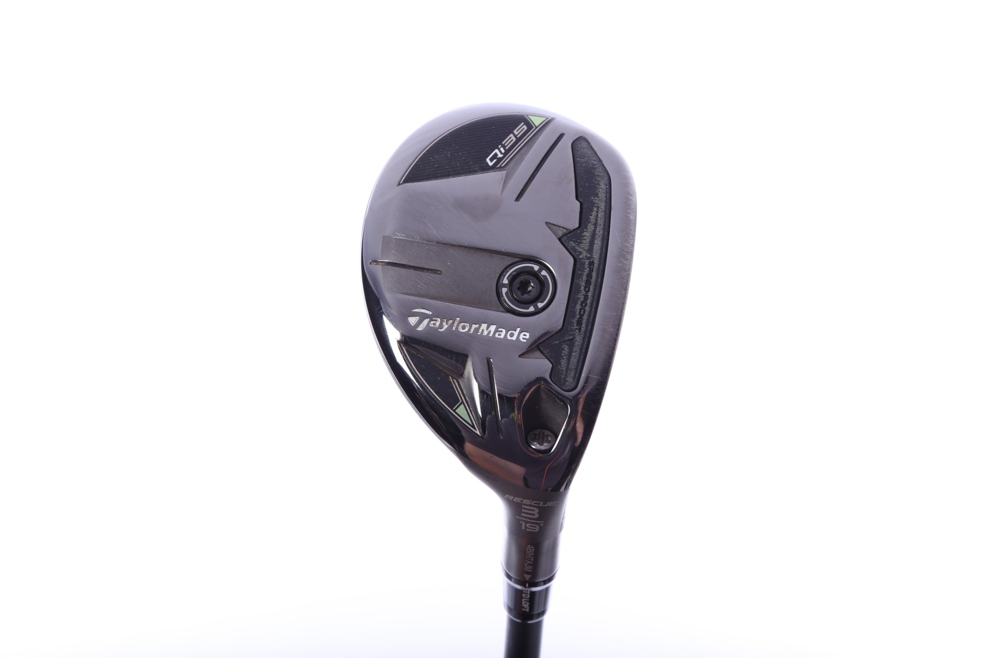 Used TaylorMade Qi35 Rescue 3H Hybrid - Right-Handed - 19 Degrees - Extra Stiff Flex-Next Round
