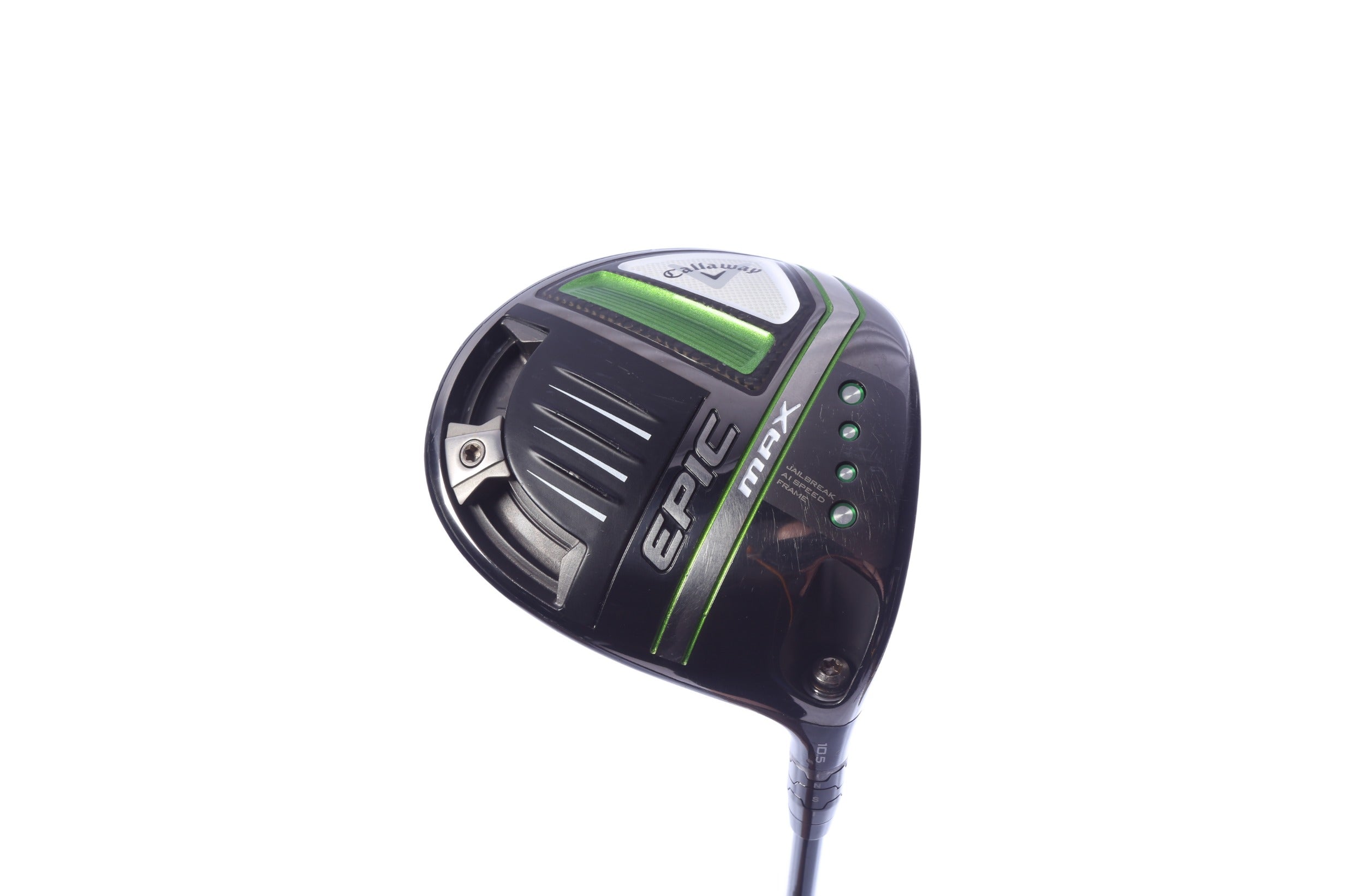 Used Callaway Epic MAX Driver - 10.5 Degrees - Stiff Flex Project X Denali - Right-Handed
