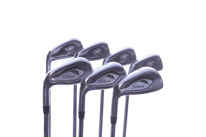 Used Titleist T200 Iron Set - Left-Handed - 4-PW - Stiff Flex