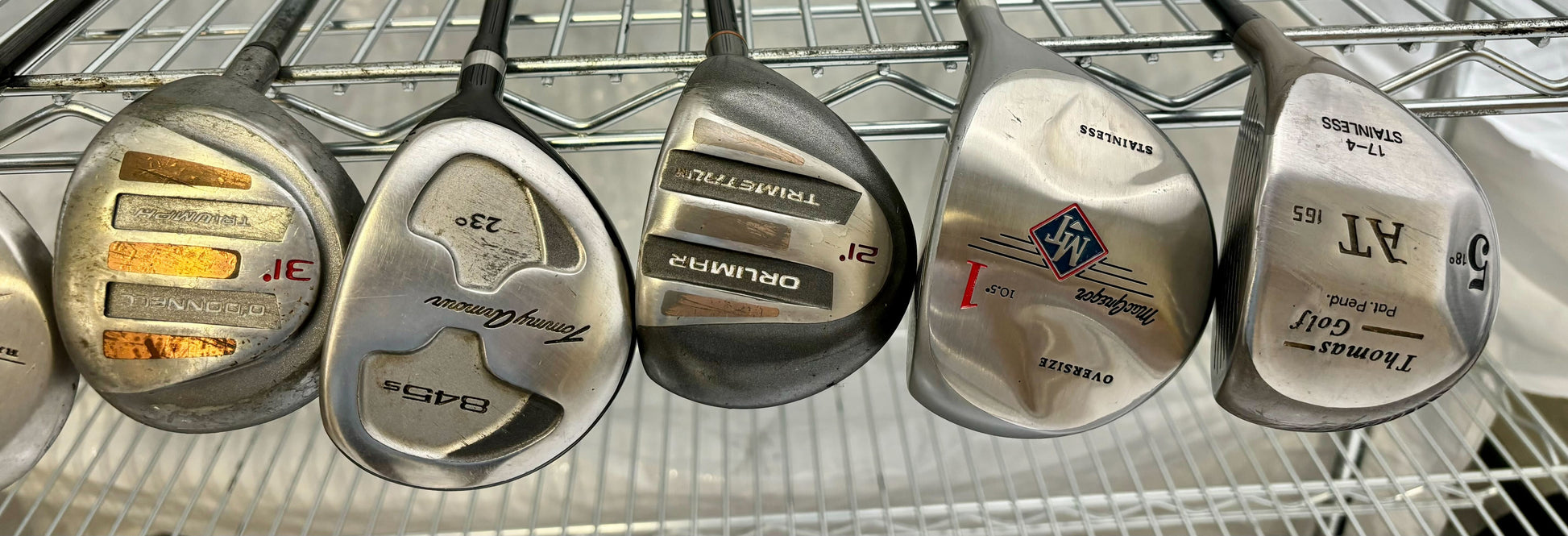 Wholesale Lot of 20 Golf Clubs - Assorted Fairway Woods-Next Round