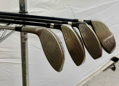 Wholesale Lot of 30 Golf Clubs - Assorted Fairway Woods and Hyrbids-Next Round