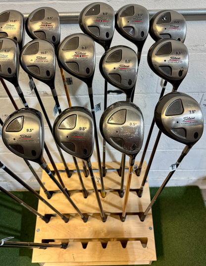 Wholesale Lot of 20 Golf Clubs - Titleist Drivers