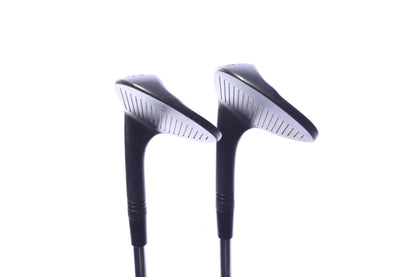 Used TaylorMade Milled Grind 2 Black Wedge Set - Right-Handed - 54*, 58* - Stiff Flex