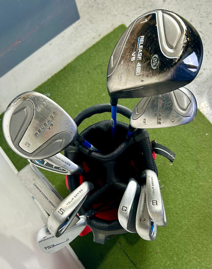 U.S Kids Golf Bag - Includes Complete Right-Handed U.S Kids Junior Golf Set-Next Round