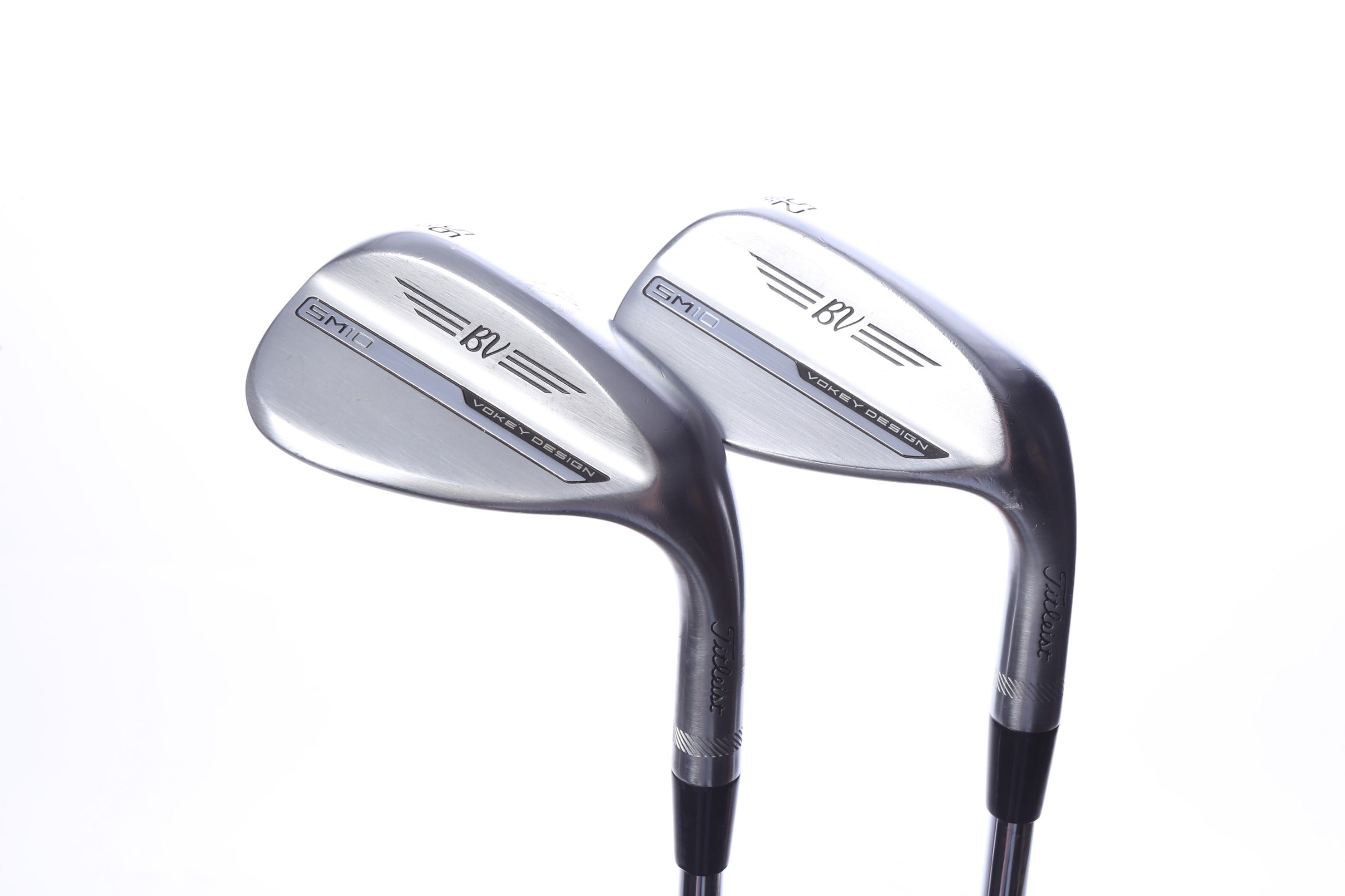 Used Titleist Vokey SM10 Raw Wedge Set - Right-Handed - 52*, 56* - Regular Flex-Next Round