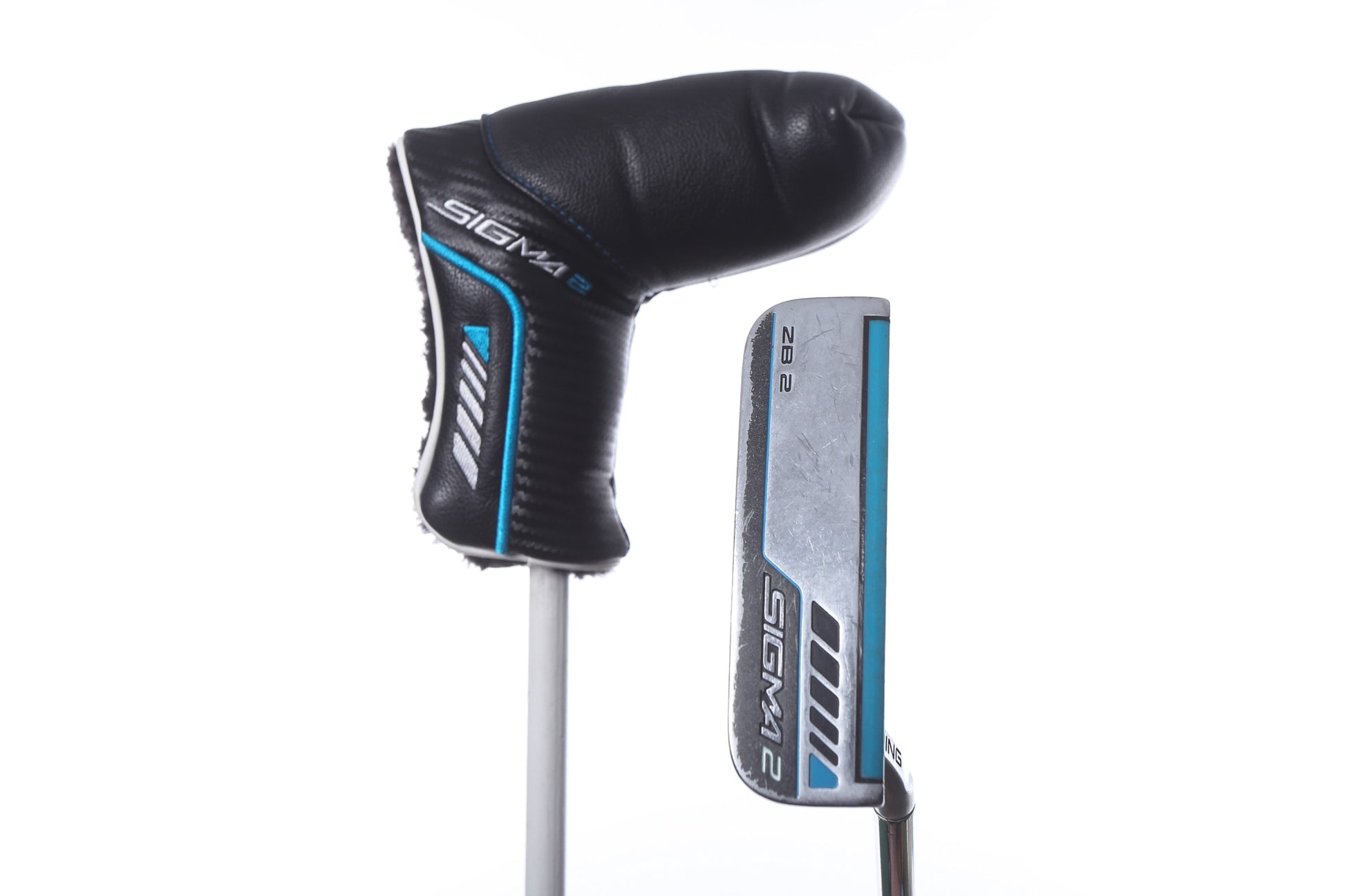 Used Ping Sigma 2 ZB2 Platinum Putter - Right-Handed - 35 in - Blade-Next Round