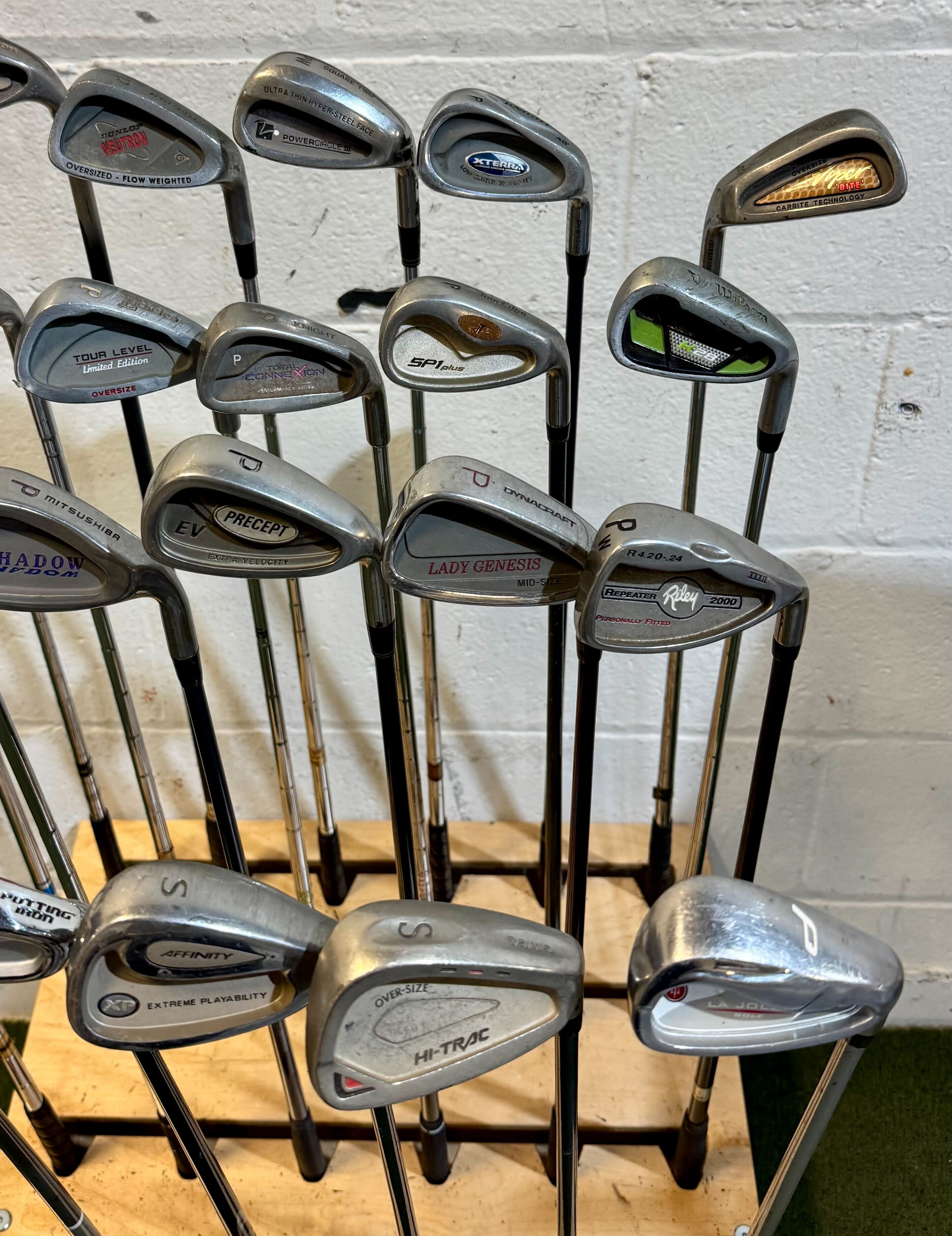 Wholesale Lot of 45 Golf Clubs - Assorted Wedges - RH/LH - Various Flexes-Next Round