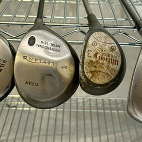 Wholesale Lot of 30 Golf Clubs - Assorted Fairway Woods-Next Round