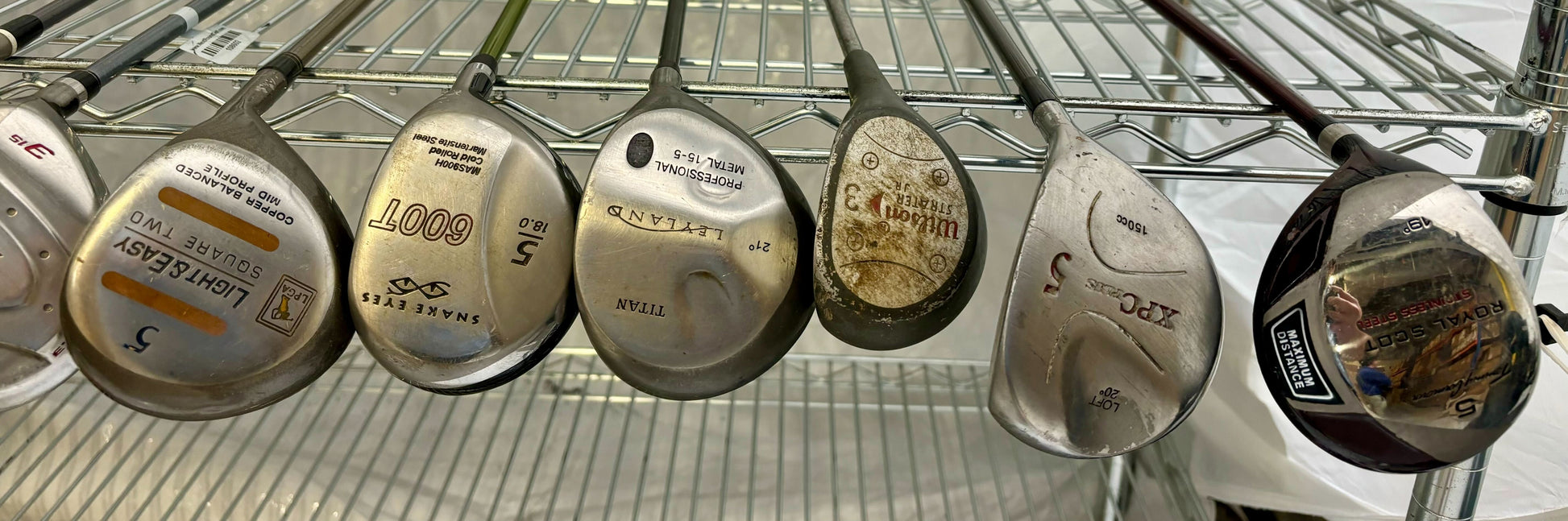 Wholesale Lot of 30 Golf Clubs - Assorted Fairway Woods-Next Round