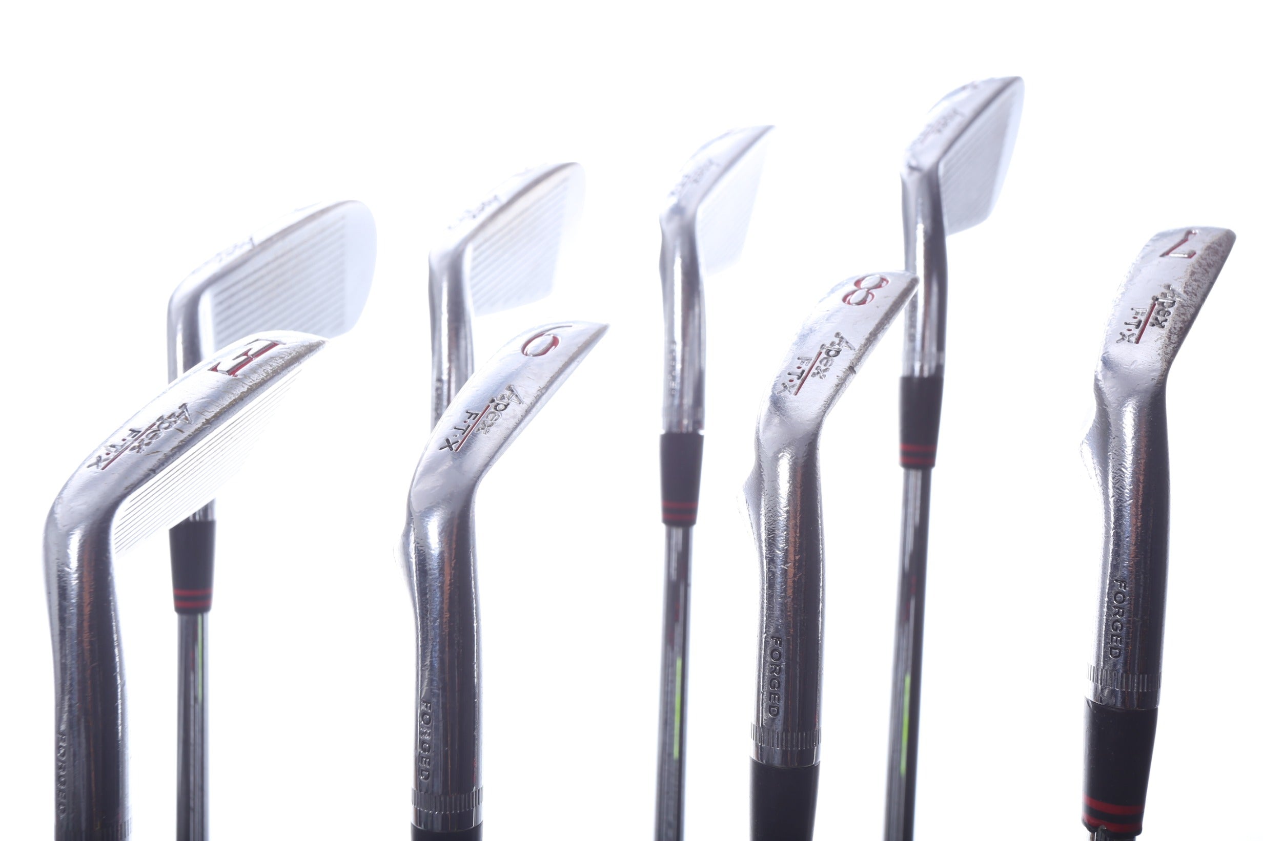 Used Ben Hogan Apex FTX Iron Set - Right-Handed - 3-EW - Stiff Flex-Next Round