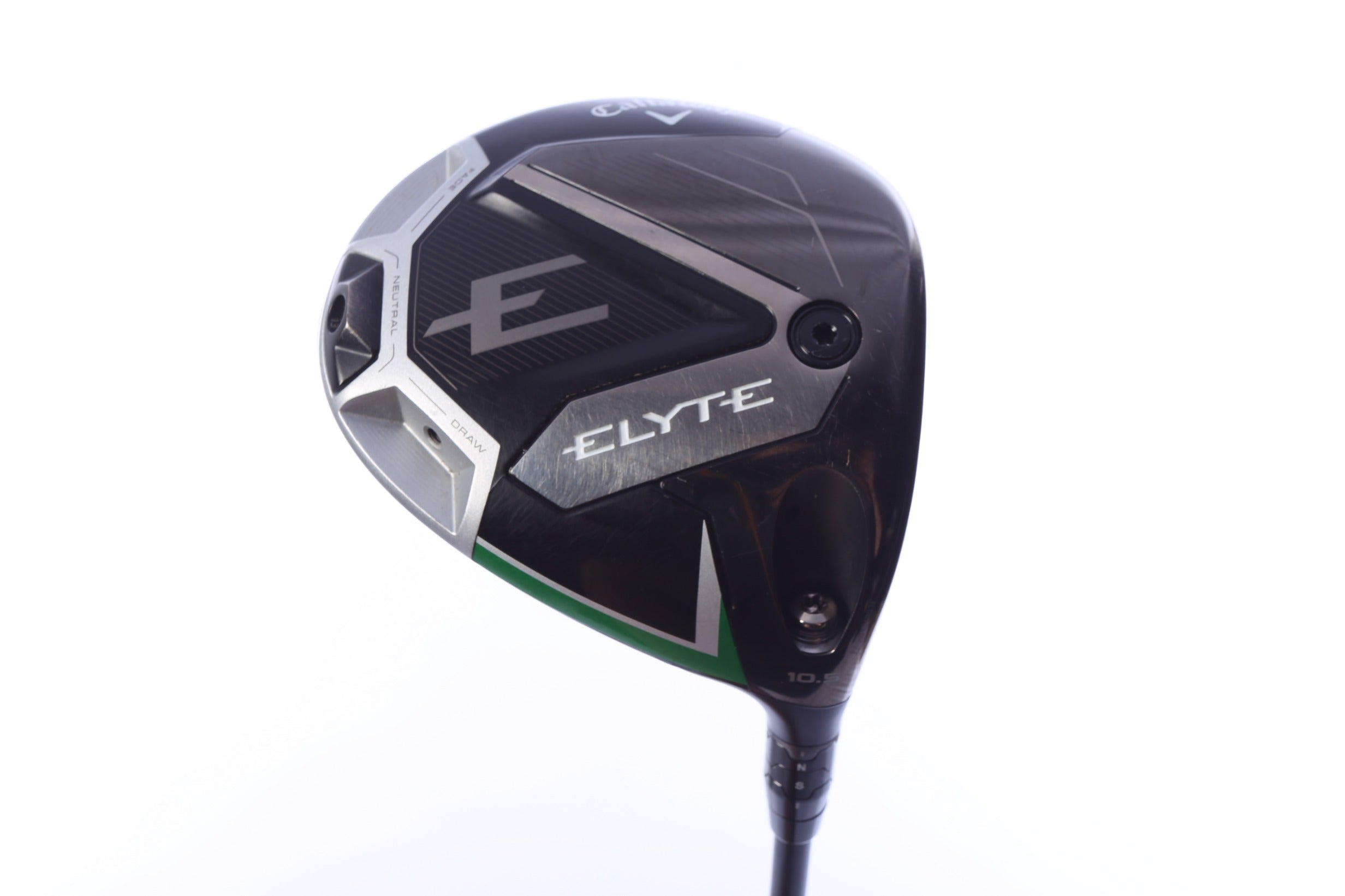 Used Callaway Elyte Driver - 10.5 Degrees - Stiff Flex KBS Tour Driven - Right-Handed