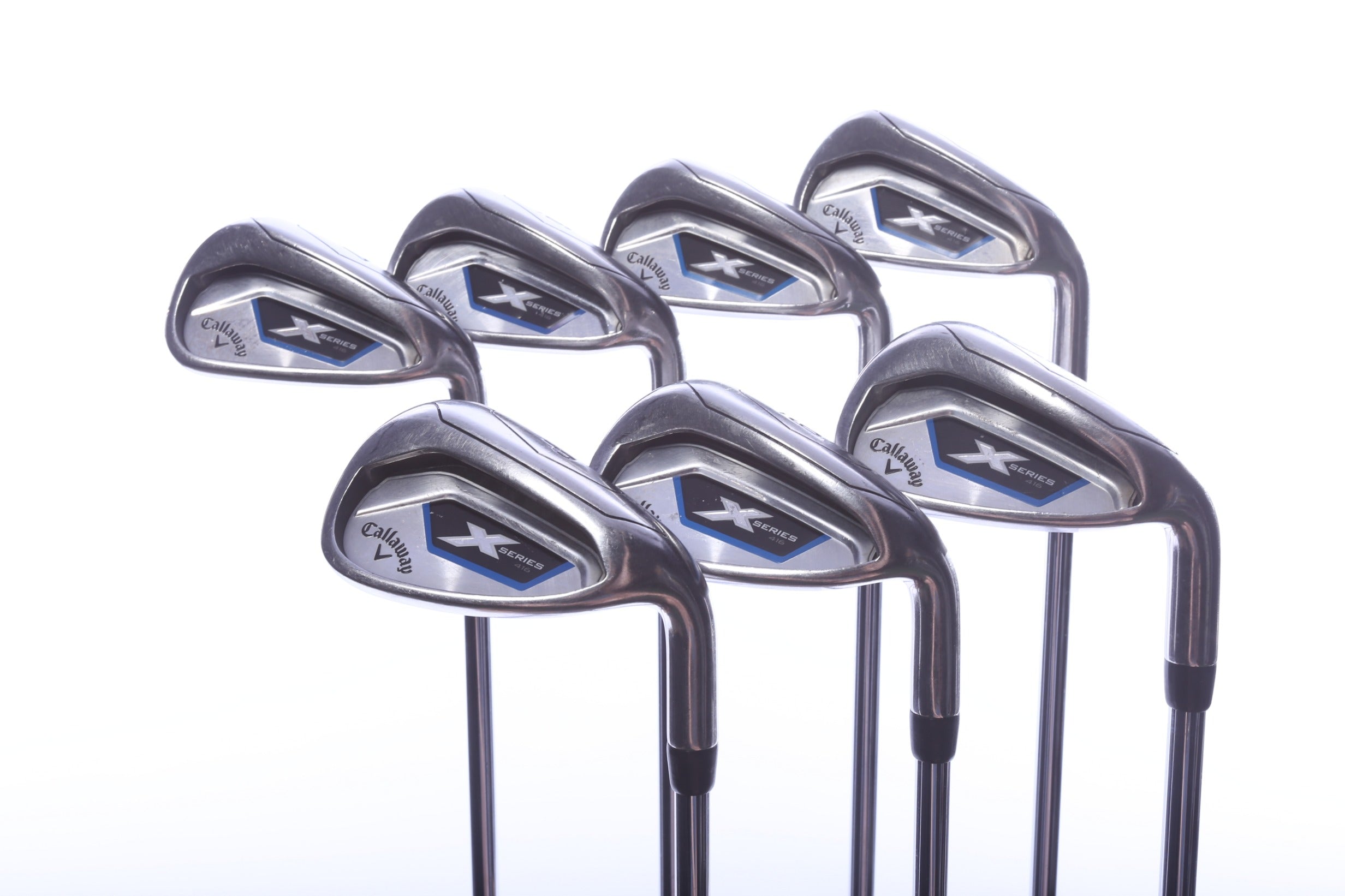 Used Callaway X Series N416 Iron Set - Right-Handed - 4-PW - Uniflex Flex