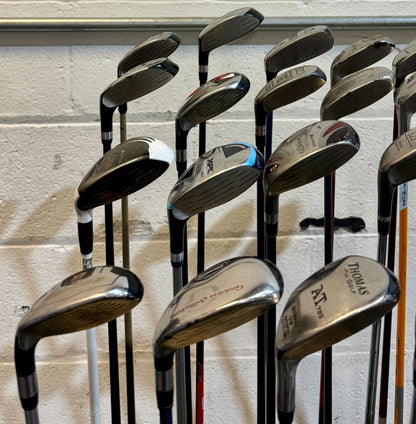 Wholesale Lot of 40 Golf Clubs - Assorted Hybrids-Next Round