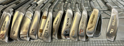 Wholesale Lot of 50 Golf Clubs - Assorted Irons and Wedges-Next Round