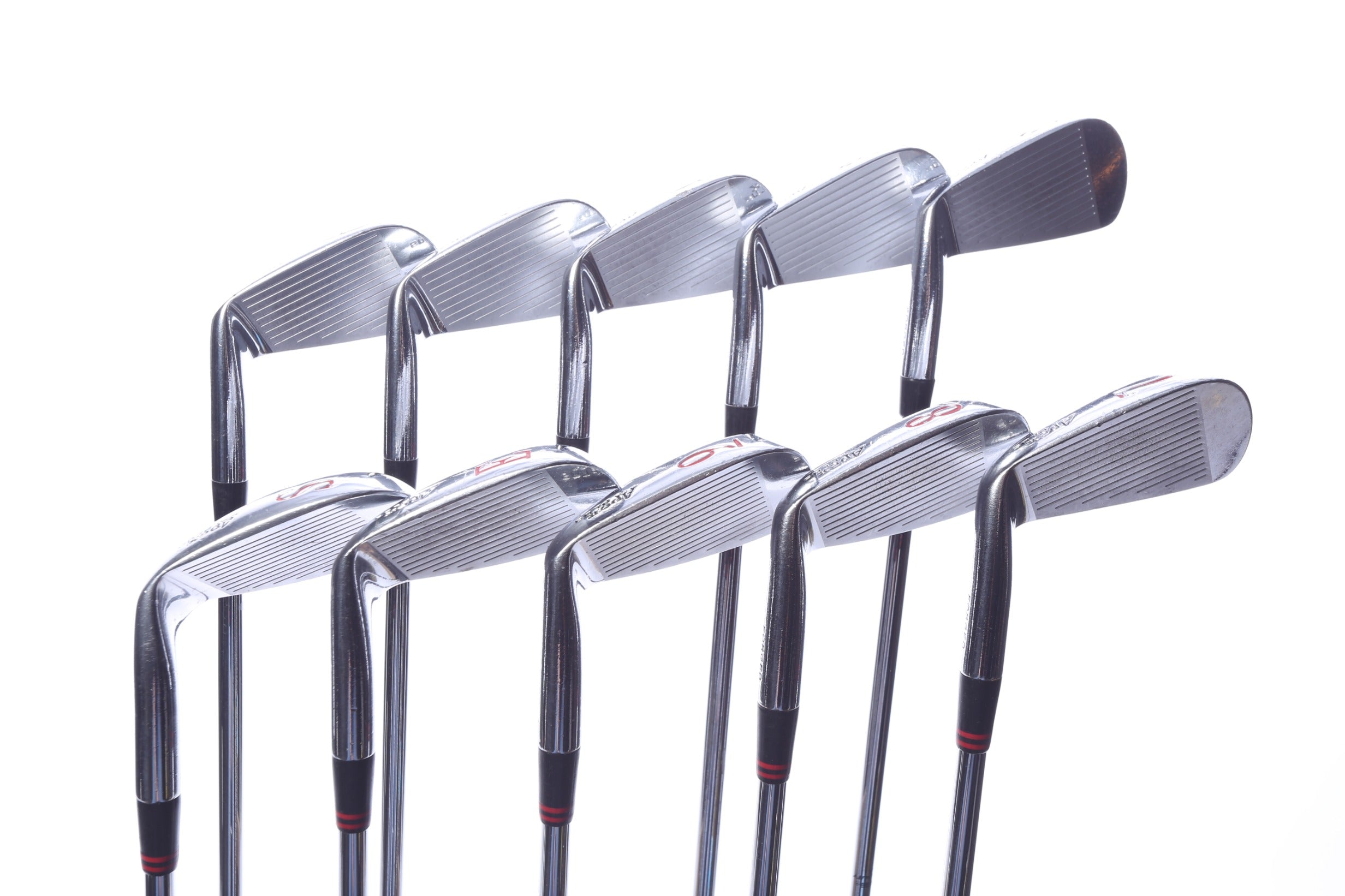 Used Ben Hogan Apex Plus Iron Set - Right-Handed - 2-EW, SW - Regular Flex