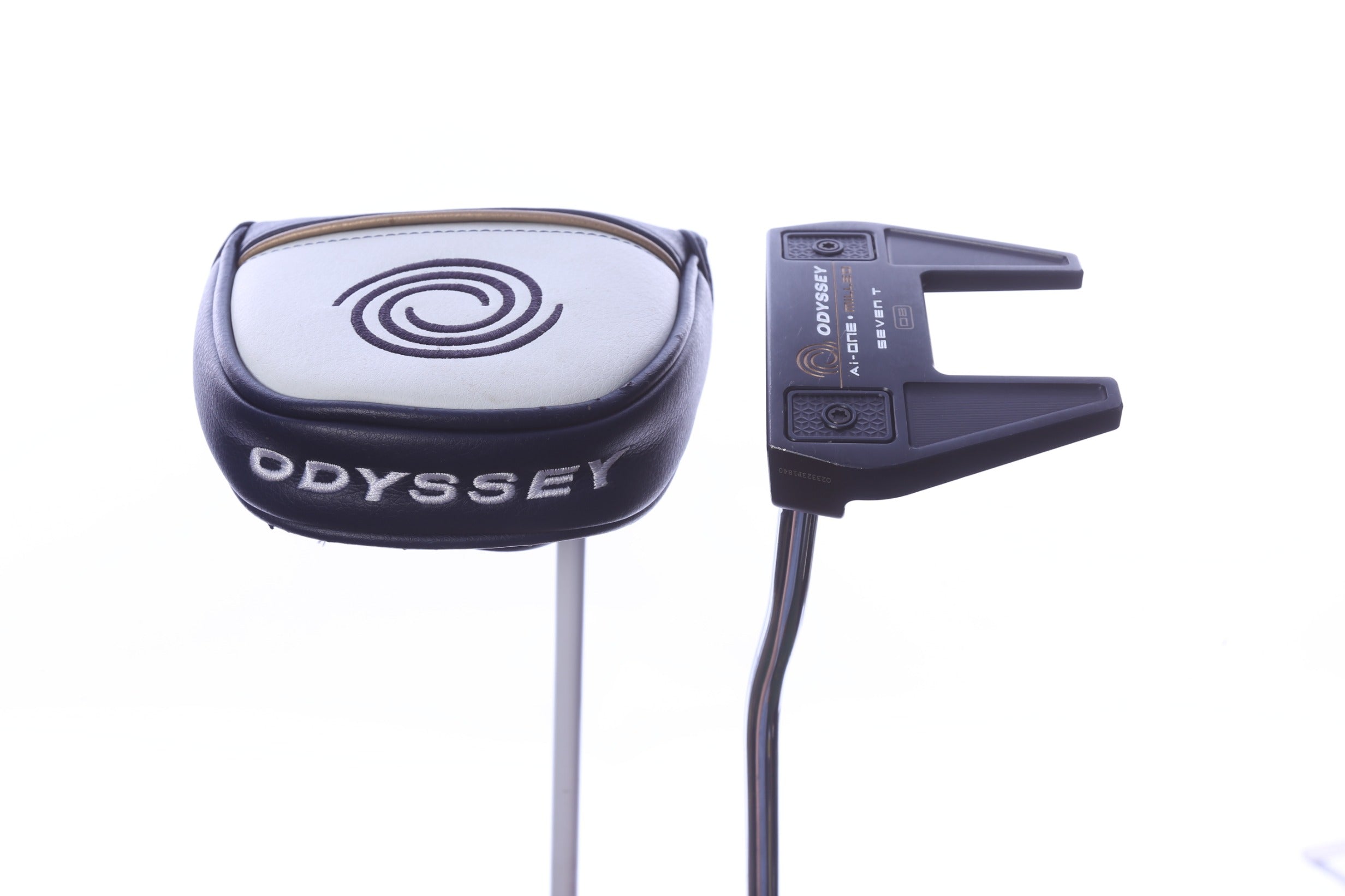 Used Odyssey Ai-ONE Milled Seven T DB Putter - Left-Handed - 34 in - Mallet