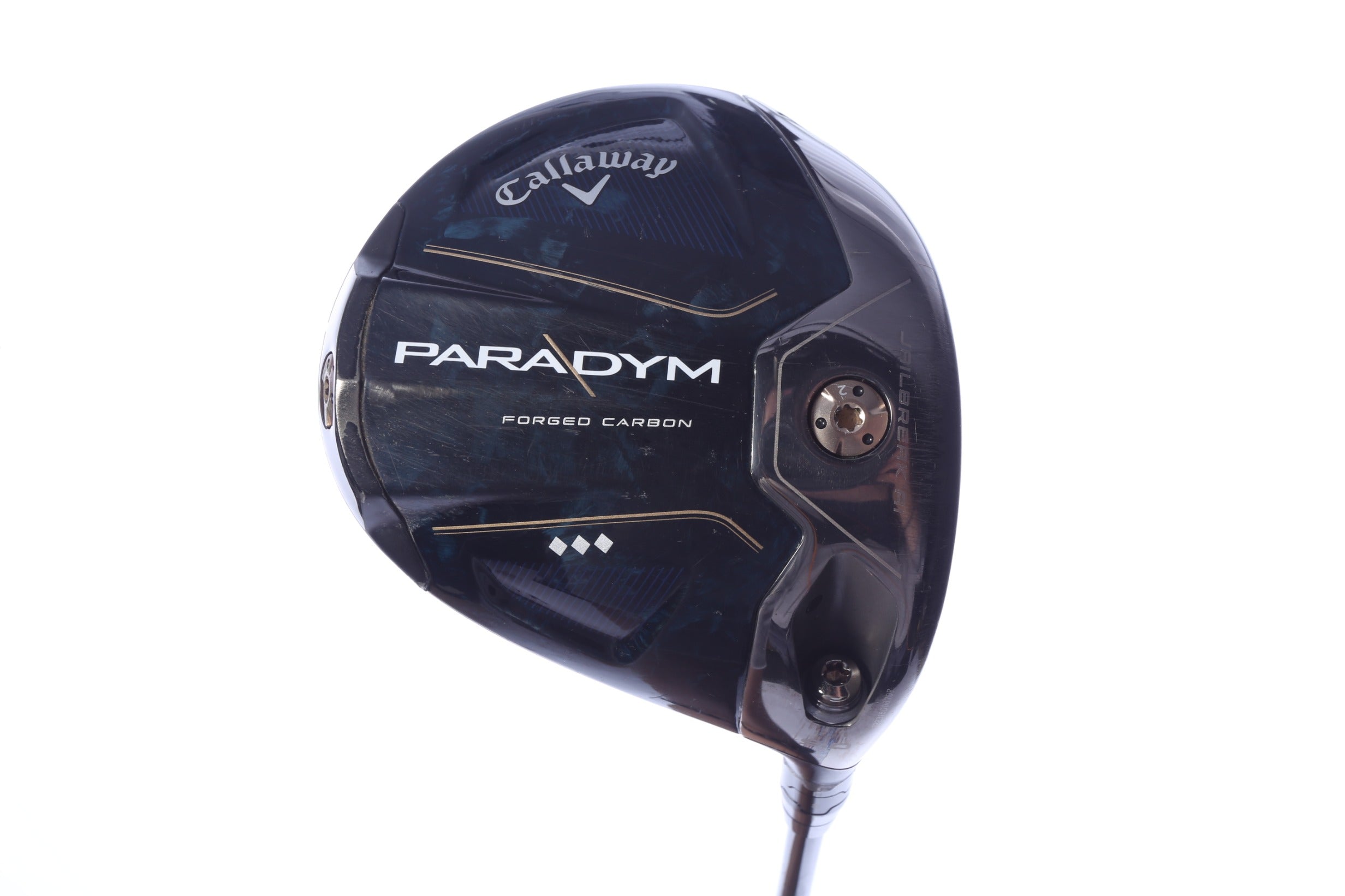 Used Callaway Paradym Triple Diamond Driver - 9 Degrees - Stiff Flex Mitsubishi Kai'li White - Right-Handed